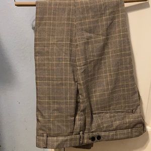 Men's H&M plaid dress pants never worn
